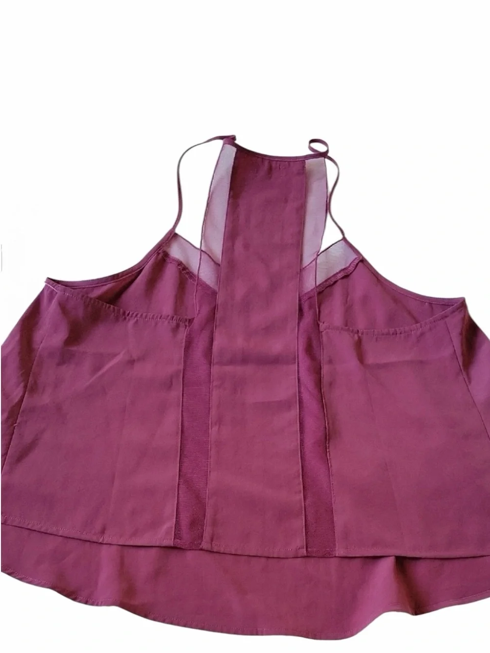 Free  People Heartbeat Mesh Panel Camisole Large